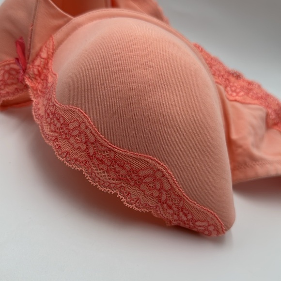 NWT Ambrielle Peach Pearl Organic Cotton Bra Size 42C Full Figure - Picture 11 of 11